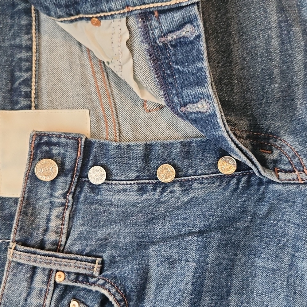 Mother The Tomcat Kneeling On Stones Button Fly Jeans - Picture 8 of 10
